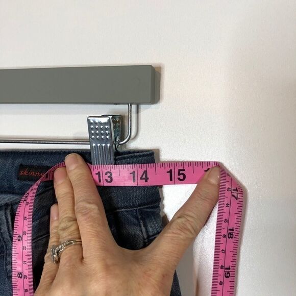 Earl Jeans Embroidered Skinny Ankle Jeans Boho - Picture 8 of 13